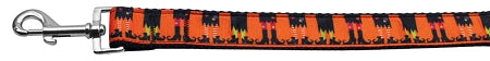 Witches Brew Nylon Dog Leash 3-8 Inch Wide 4ft Long