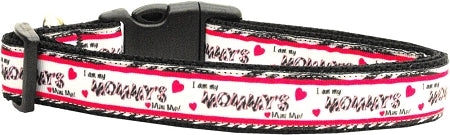 Mommy's Mini Me Nylon Dog Collar Xl