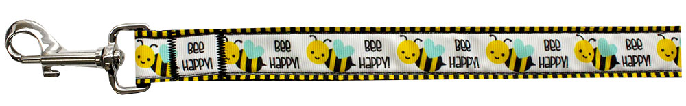 Bee Happy Nylon Pet Leash 5-8in By 6ft