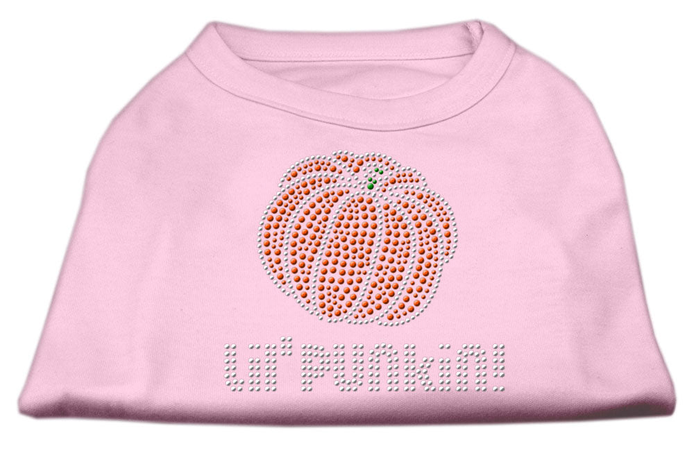 Lil' Punkin' Rhinestone Shirts Light Pink S