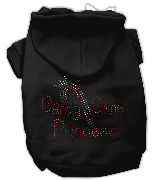 Candy Cane Princess Hoodies Black Xxxl