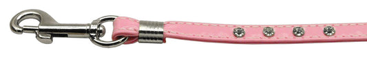 Glossy Patent Step In Harness Pink 3-8 Match-jwl Leash Silver Hrdw